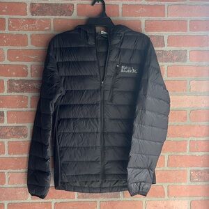 Eddie Bauer Men's Dark Gray Puffer Jacket